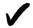 checkmark